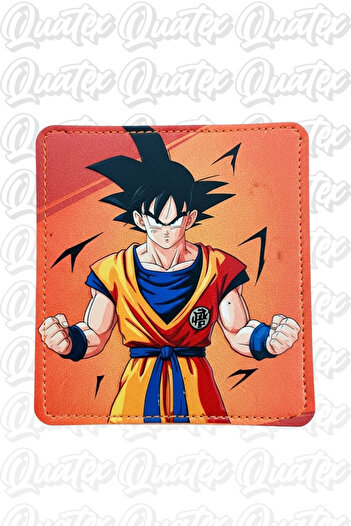 QUATEX Dragon Ball Goku Designed Velcro Leather Patch
