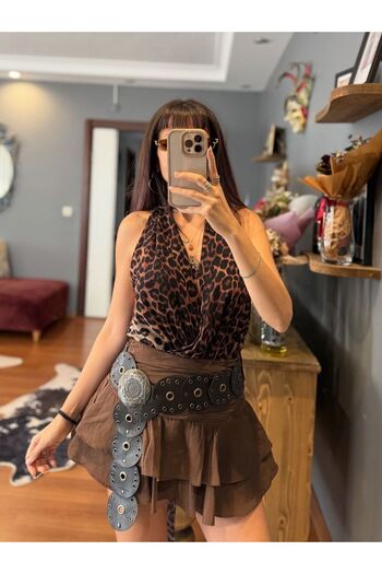 LUJJE Coffee Premium Quality Shorts Skirt