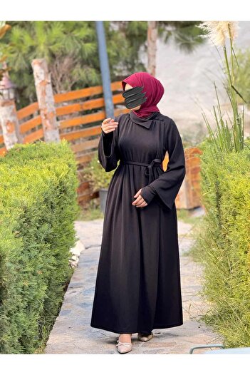 Nissra Ankanoor Envelope Sleeves Knitted Ferace&Dress Anka255103