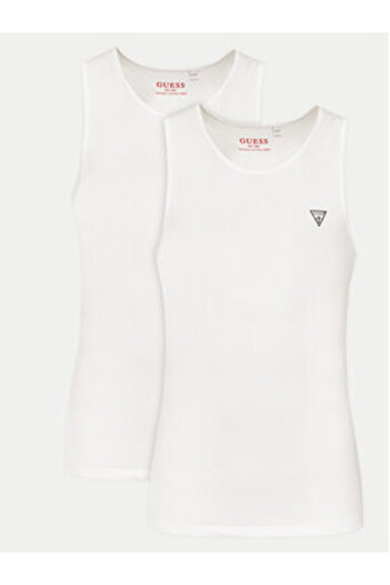 Guess Men's Set of 2 Tank Tops White U97G15KCD31
