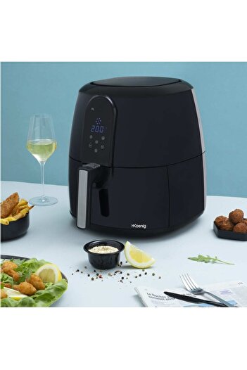 Helmut Koenig Air Fryer, H.Koenig, FRY820, 1800 W, 5.5 liters, black