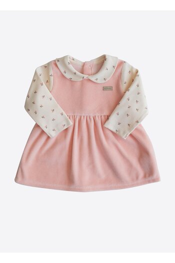 kitikate Organic Carol Dress Pink