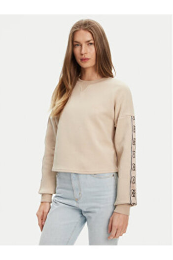 Guess Women's Beige Sweatshirt V3BQ16KB3P2