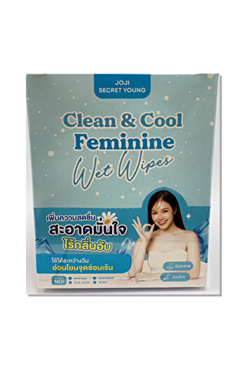 JOJI SECRET YOUNG Goji Secret Clean & Cool Feminine Wipes - 20 Wipes