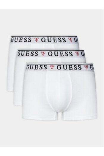 Guess Men's 3-Piece Boxer Shorts Set White U97G01KCD31