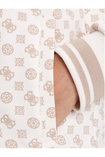 Guess Hanorac ecru pentru femei V5YQ03KB212