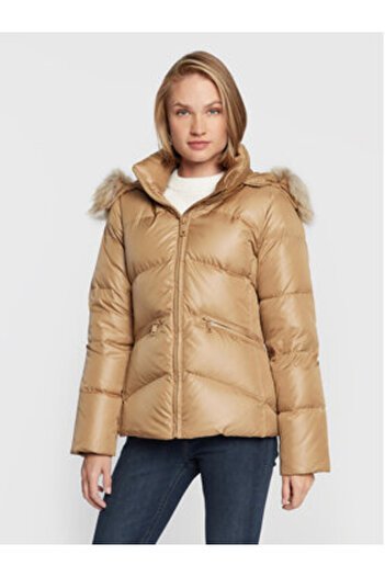 Calvin Klein Women's Down jacket K20K204952RBC Beige