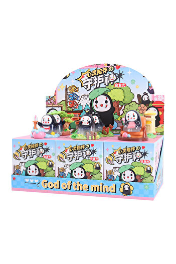 BANDAI End box 6 pcs Hot Selling God Of The Mind Blind Box Hayao Miyazaki Anime Animation Desktop Luminous