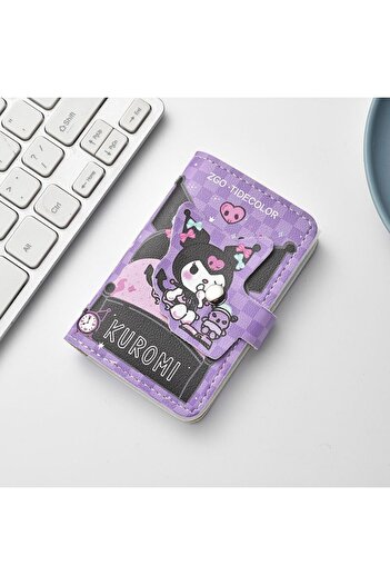 Choice1 C Sanrio Hello Kitty Card Bag Cinnamoroll Kuromi Melody Coin Wallet Bank Cards Document Storage Kaw.