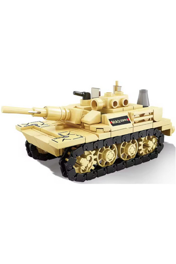 Choice No box MOC Kids Building Block 99A Main Battle Tank M1A2 War Military City Vehicle Car Puzzle Assem