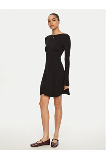 Tommy Jeans Women's Knitted dress DW0DW19469 Black