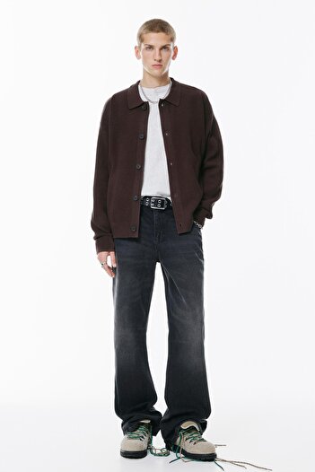 Pull & Bear Polo yaka hırka