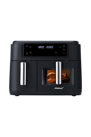 Steba Germany Air fryer, Steba Germany, HF 9500 DUO, 9.5 liters, black/stainless steel