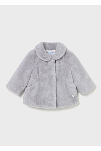MAYORAL Baby Girl Fur Coat