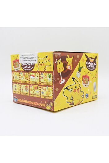 Choice 8Pcs Aset Pokemon Blind Box Toys Pikachu Room Miniature Scene Anime Figure Doll Gifts Toys Collect