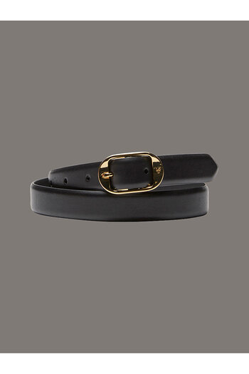 Calvin Klein Women's Forged Pin 25mm Belt