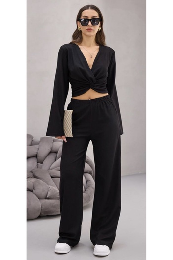 mor butik Women's Black Style Suit Styletk8888
