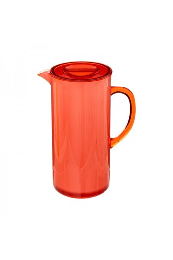 FİVE Plastic jug with lid, Fresh Pink Color, 2 liters