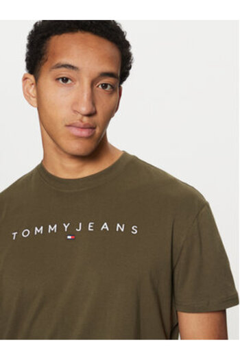 Tommy Jeans Men's T-Shirt DM0DM20744 Green