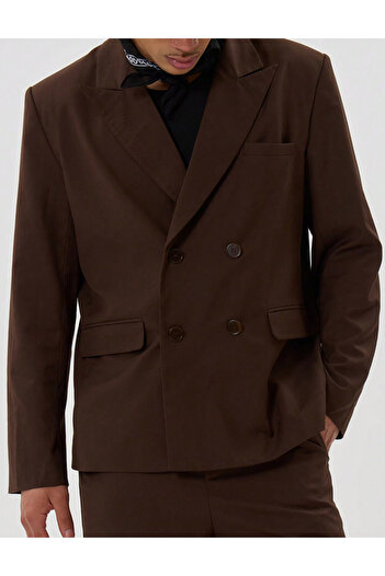 SHEIN jacket, brown