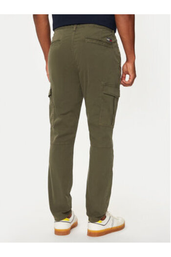 Tommy Jeans Men's Fabric trousers DM0DM20750 Green