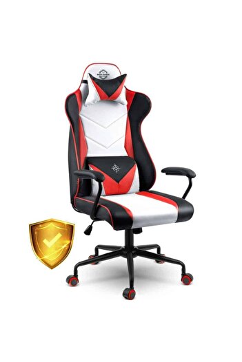 DacEnergy Gaming chair, modern, ergonomic design, durable armrests, contoured lumbar cushion