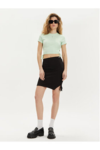 Tommy Jeans Women's T-Shirt DW0DW17902 Green