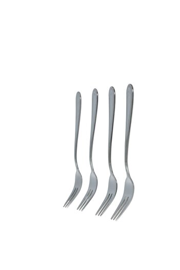 Amefa Cake Fork 4 Pieces on Pearl Hanging Card