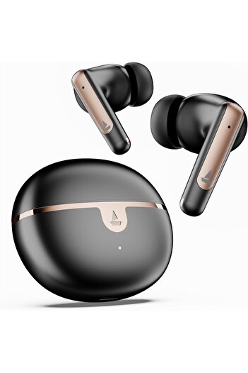 BOAT Airdopes 161 ANC ELITE TWS Earbuds with 32dB Active Noise Cancellation, 50hrs Playback - Black