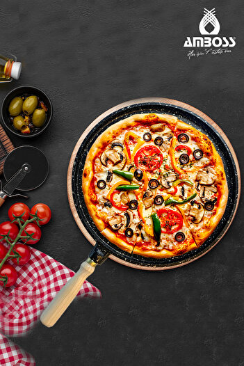 Amboss Vento Döküm 36 cm Pizza Pancake Pan