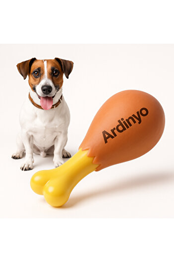 Ardinyo Chicken Leg Dog Toy with Sound – Durable, Realistic, Fun Toy for Teething and Play