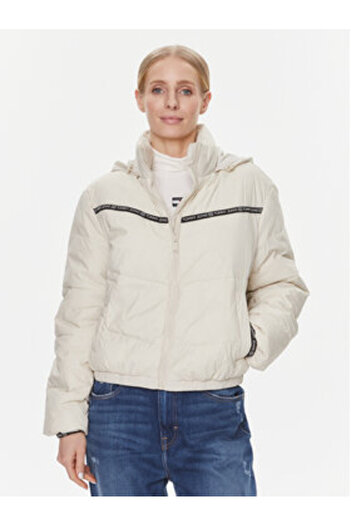 Tommy Jeans Women's Transitional jacket DW0DW17238 Beige