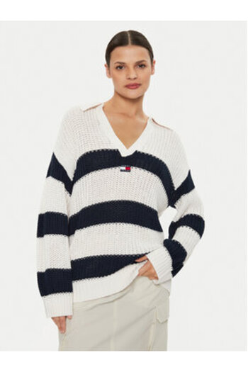 Tommy Jeans Women's Sweater DW0DW18523 Beige