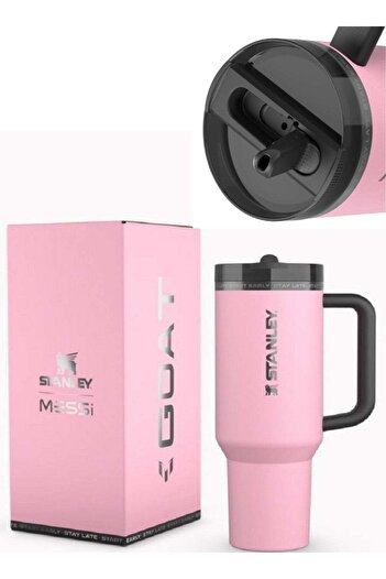 Stanl Stanley Messi xST 40oz Quencher ProTour Flip Straw Tumbler – Stainless Steel Vacuum Insulated Travel