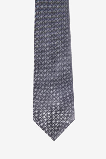 ALTINYILDIZ CLASSICS Men's Gray Patterned Tie