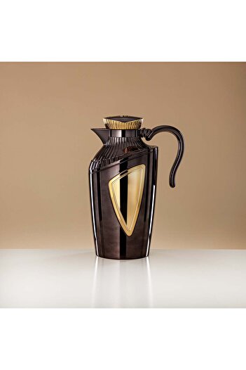Radin 2 Pieces Vacuum Flask Set Gunmetal & Gold