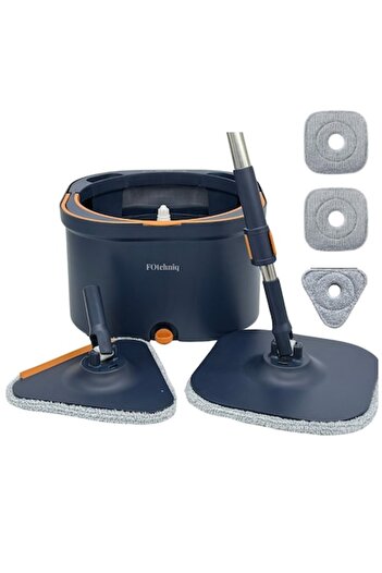 FoTehniq Professional Rotating Mop Set 3in1 with Bucket Home