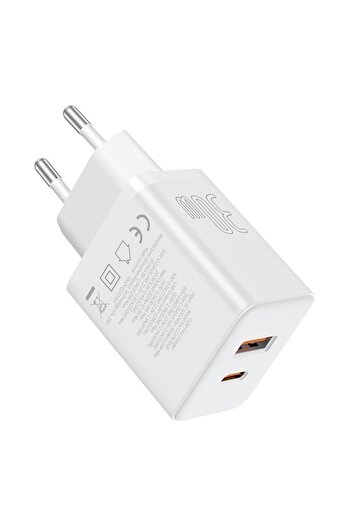 Baseus USB and Type-C Charger, Fast Charge 30W,