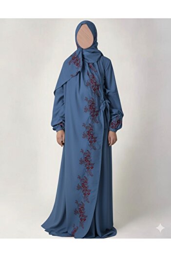 ELEGANT G Embroidered prayer shawl {mard} luxurious tie with veil
