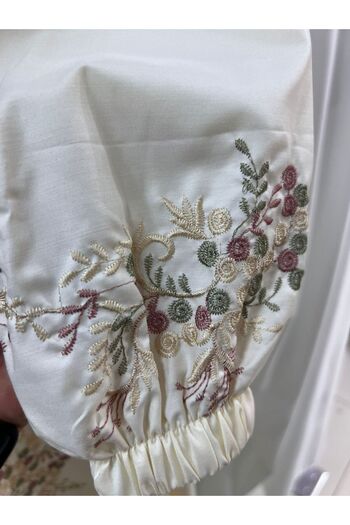 ELEGANT G Embroidered prayer shawl {zipper} luxury tie with scarf