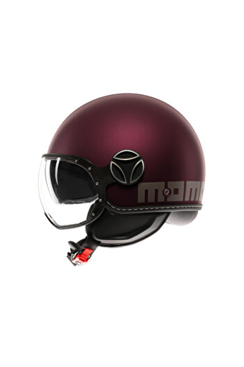Momo Design MOMO KASK/FGTR EVO MOMO MONO MATT AMARENA/SILVER