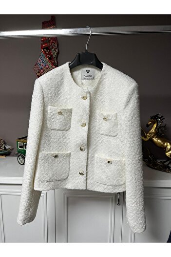 VUNTAL Şanel Elegant Pocketed Jacket
