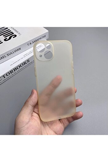 EDELFU iPhone 13Mini Thin (0.03mm) Lightweight Protective Slim Cover Matte Texture Soft Case