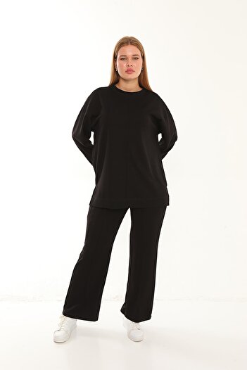 Lanze Bottom-Top Channel Seam Slit Suit Soft Texture
