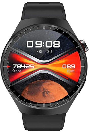 TCH Calling Smart Watch E11 Tornado for Men 1.43 Amoled Display, Bluetooth Call, 180 Sports Modes