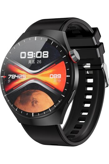 TCH Calling Smart Watch E11 Tornado for Men 1.43 Amoled Display, Bluetooth Call, 180 Sports Modes