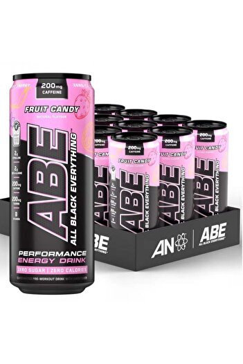 applied nutrition ABE Energy Plus Pre-Workout with Fruit Candy Drink 250ml Pack of 12