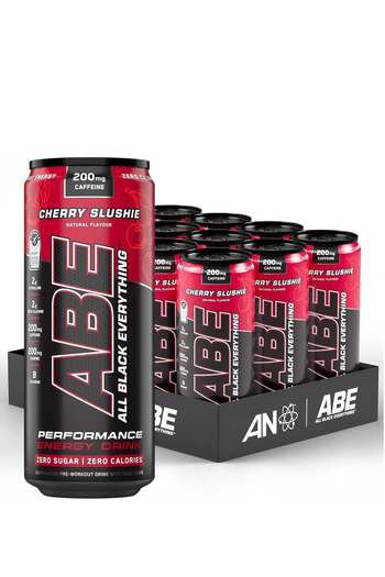 applied nutrition ABE Energy Pre Workout Drink Cherry Slushie 250ml Pack of 12