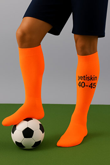 Tenax Fıt Professional Adult Football Match Socks 40-45 Football Leggings Astroturf Socks Referee Goalkeeper Socks Conch
