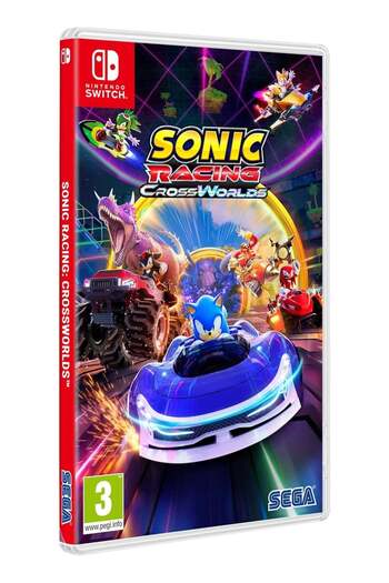 SEGA Sonic Racing: CrossWorlds - Nintendo Switch [Includes Pre Order Bonus: Werehog Pack]